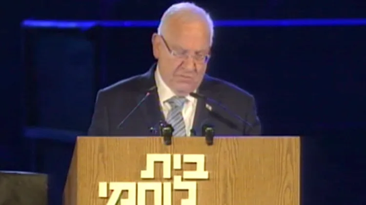 ריבלין נגד לה-פן: "לא לברית עם ימין קיצוני לאומני" | חדשות 13