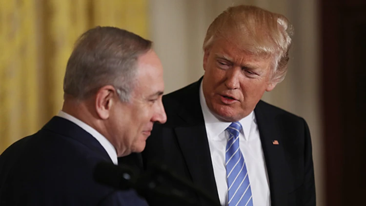 יגיע לישראל? טראמפ ונתניהו