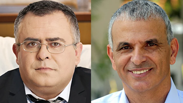 כחלון וביטן, ארכיון. משה כחלון ודוד ביטןן