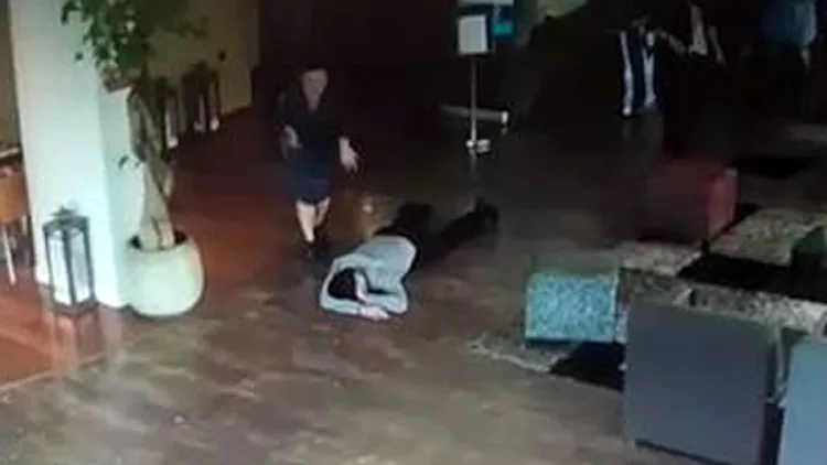 תיעוד פיגוע הדקירה בתל אביב