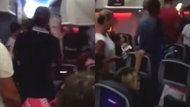 תסכול, התעלפויות וצעקות – כך העבירו נוסעים שעתיים במטוס