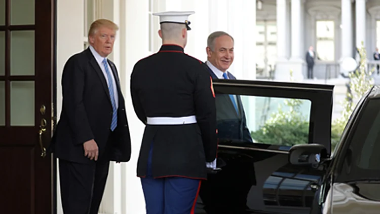 מתיחות לפני הביקור של טראמפ (רויטרס)