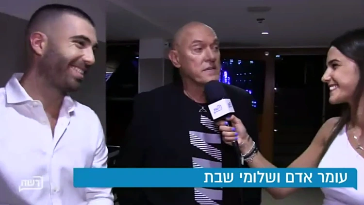 עומר אדם ושלומי שבת בחזרות למופע