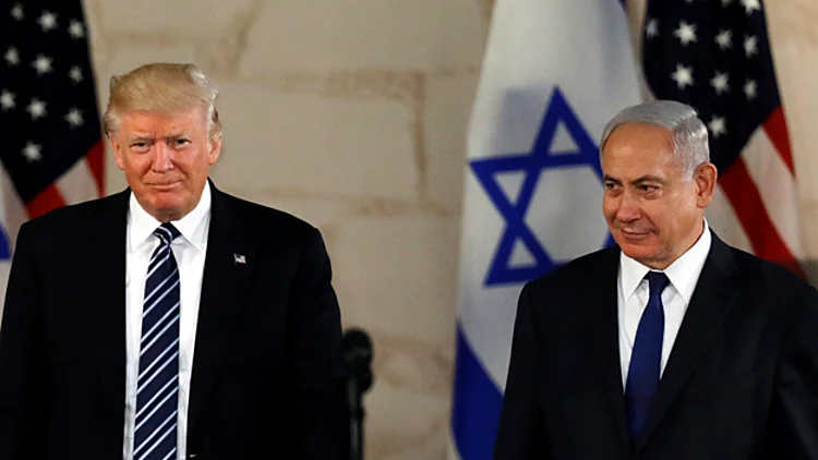 טראמפ ונתניהו, אתמול