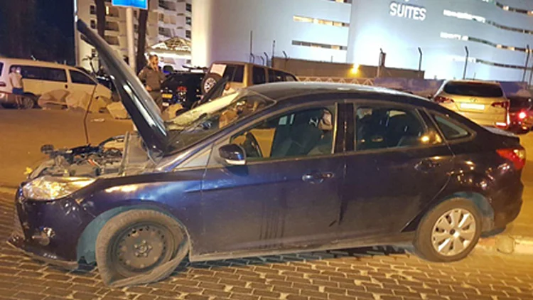 תאונת דרכים, אילת, רכב מרוסק, הרכב הפוגע באילת