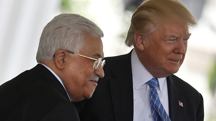 אבו מאזן וטראמפ (רויטרס)