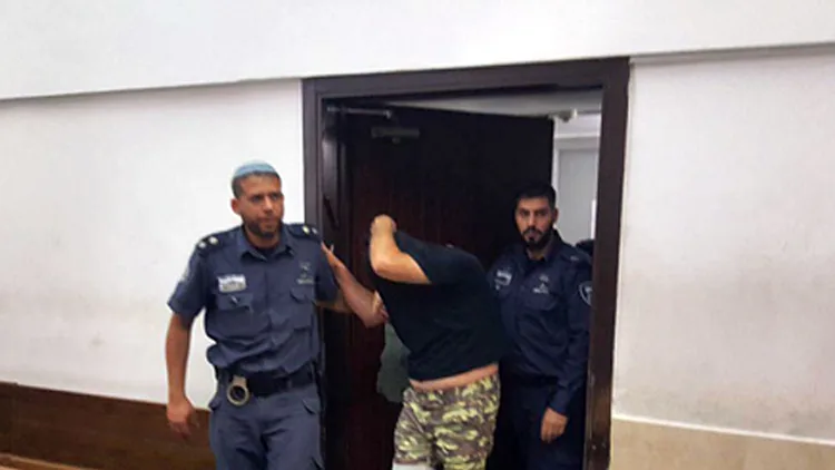 שמאי בדיון בהארכת מעצרו
