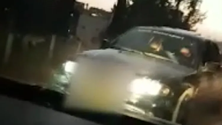 צפו: מעצר הנהג השיכור