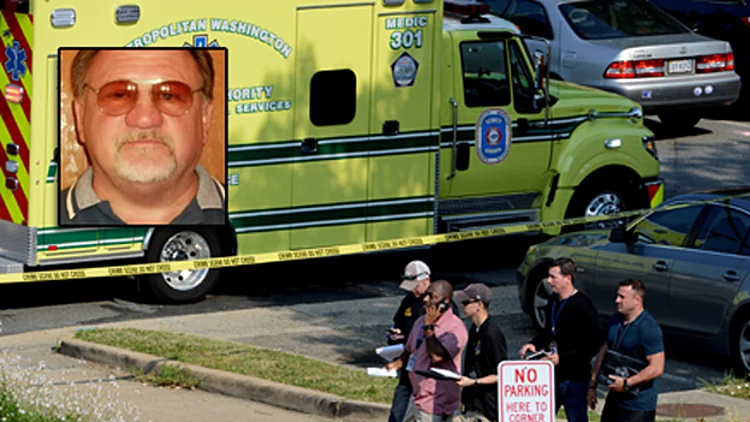 החשוד על רקע זירת הירי