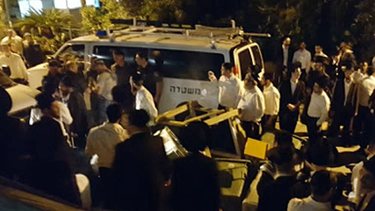 מעצר חרדים (ארכיון)