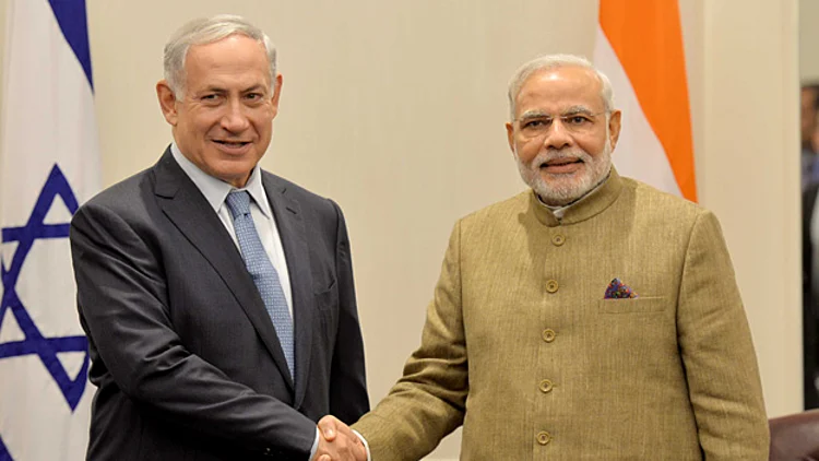 נתניהו ומודי בפגישתם בניו יורק, ארכיון (אבי אוחיון)