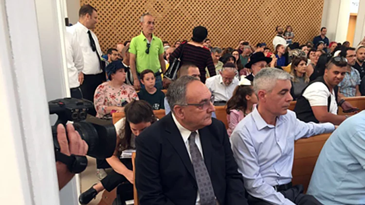 עימות מחוץ לדיון בעניין בי"ח הדסה