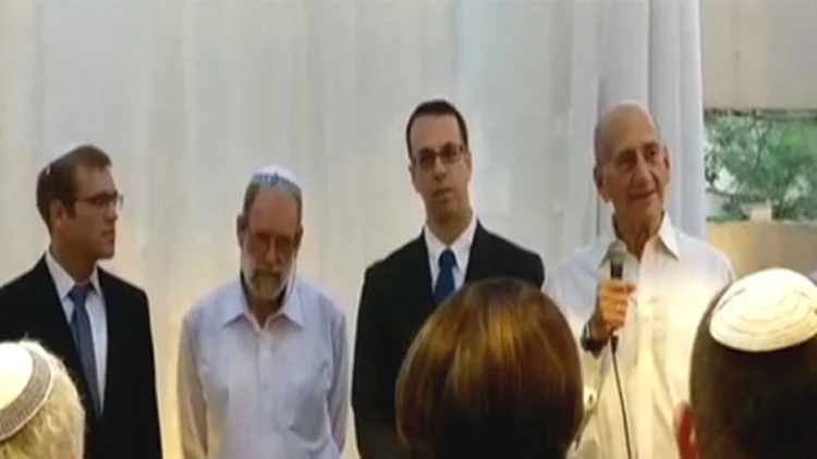 בפעם הראשונה: אולמרט מול המצלמה | חדשות 13