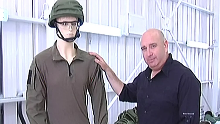 כך נראה הציוד החדש של הלוחמים. ניר דבורי