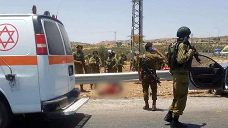 זירת הפיגוע. היום (דיווחי הרגע)