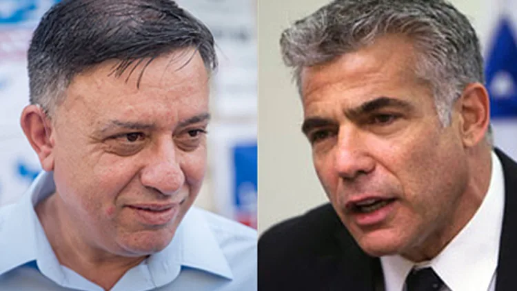 סקר חדשות 2: גבאי עוקף את לפיד | חדשות 13