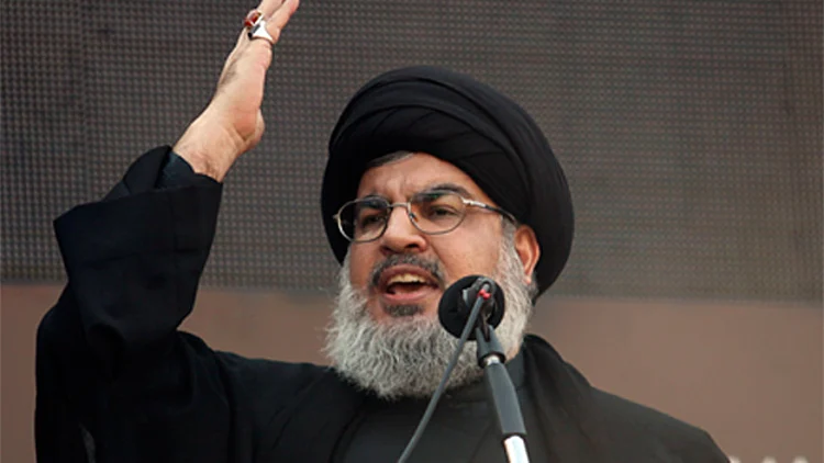 נסראללה מאשים את ארה"ב בהגשת סיוע לדאע"ש (רויטרס)