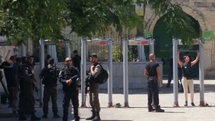 המגנומטרים שהוצבו באתר, היום