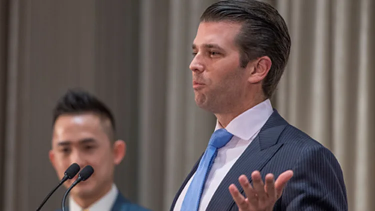 טראמפ הבן. "זה היה מחקר"