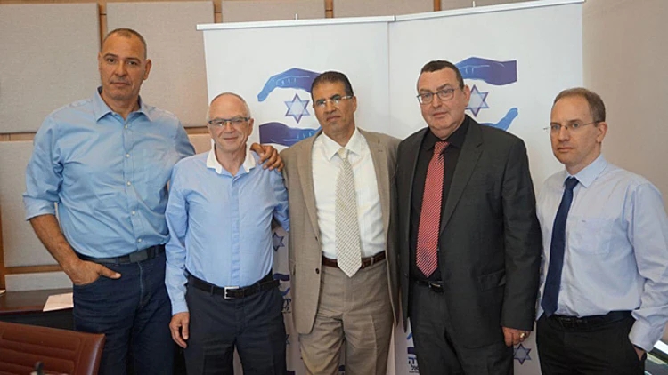 מייסדי התנועה במעמד ההשקה, היום