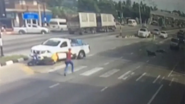 צפו: כשספיידרמן עזר לפצוע בתאונה | חדשות 13