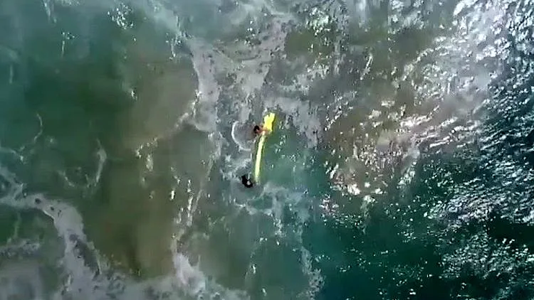 רחפן הציל שני נערים מטביעה