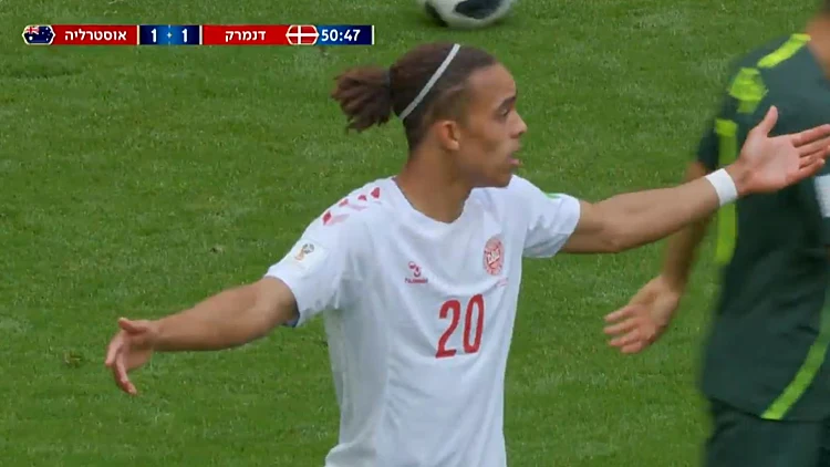 מונדיאל 2018 | דנמרק – אוסטרליה: 1-1 | תקציר המשחק | רשת 13