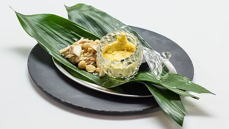 מתכון לפולנטה וניל ודג מפורק בניחוח מרווה של המתמודד חן לוינשטיין (מתוך משחקי השף, עונה 3, פרק 20)