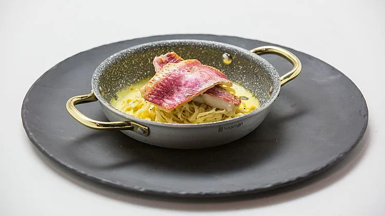 מתכון לדג ברבוניה ופסטה של המתמודדת מינור בן דוד (מתוך משחקי השף, עונה 3, פרק 20)