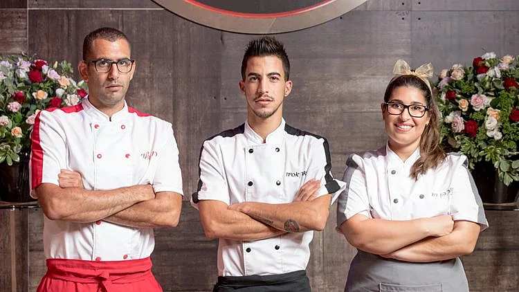 מינור בן דוד, אורן אסידו ורועי הלוי - שלישיית הגמר של "משחקי השף" עונה שלישית