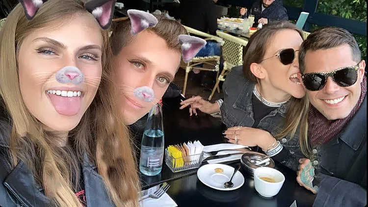 מפגש פסגה: שי חי ותני ובן זיני וטיילור מלכוב מבלים