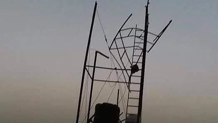 לאחר הפרות הסדר ובלוני התבערה: טנק צה"ל תקף עמדת חמאס בעזה | חדשות 13