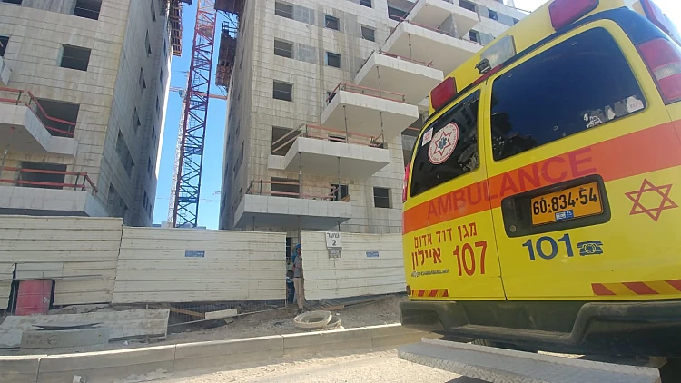 זירת תאונת עבודה (ארכיון)