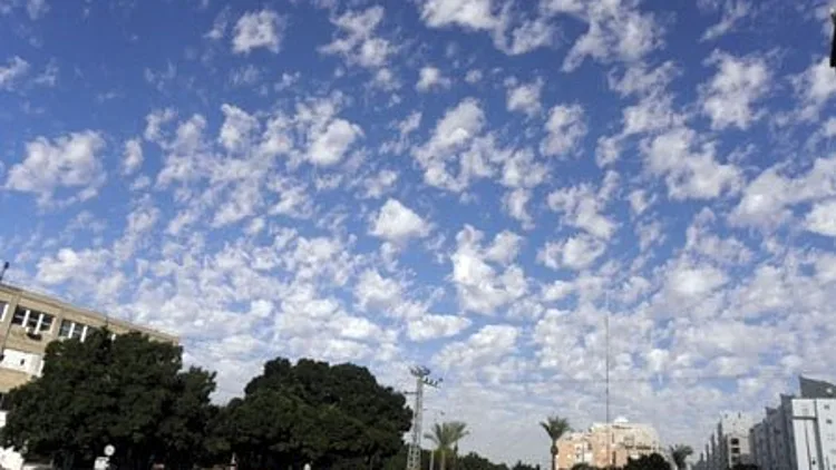 התחזית: מעונן חלקית עם ירידה קלה בטמפרטורות