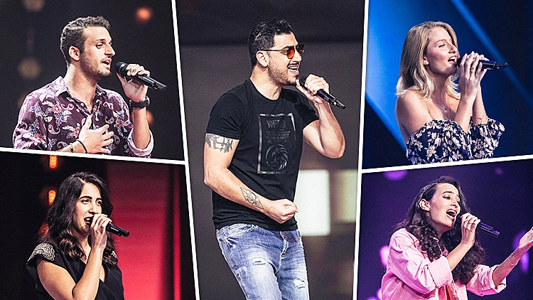 הדר מלכה, הדס כהן, צליל זנזורי, שי זנזורי ודוראל נפש מתוך דה וויס עונה 5 פרק 6