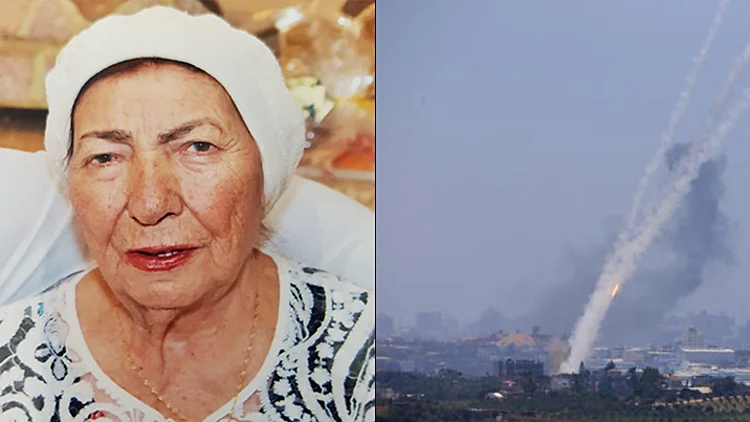 קשישה שנפצעה קשה בזמן שנסה למרחב מוגן - מתה מפצעיה