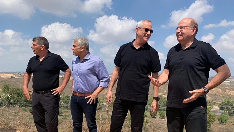 גנץ על הסרטון: "אנחנו עובדים יחד – ולעיתים גם מתווכחים"