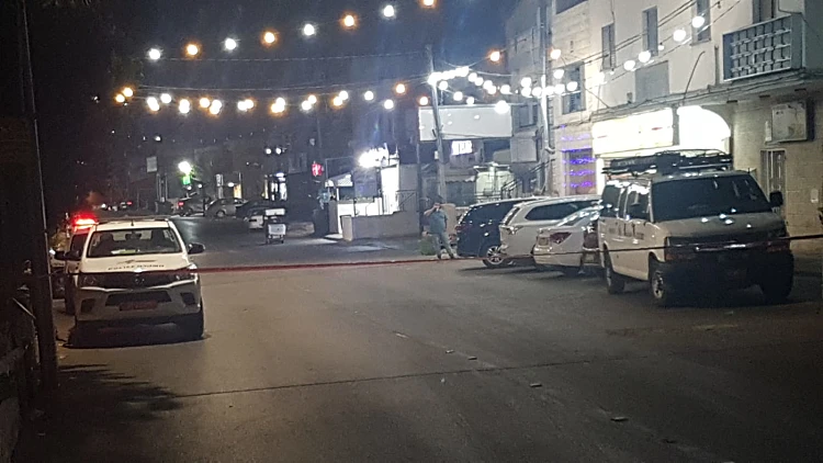 זירת אירוע הירי בכפר קרע שבצפון הארץ