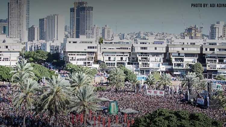 רייב פורים: ככה זה נראה בשנה שעברה(צילום: עדי עדינייב)