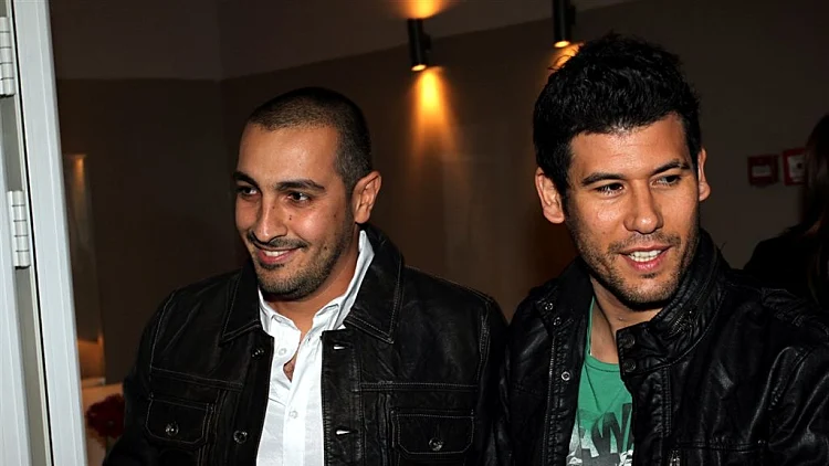 גיא עמיר וחנן סביון בהקרנת הסדרה עספור