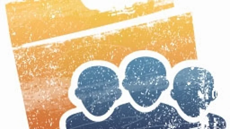 תיקיית מחשב ועליה ציור של קבוצת אנשים