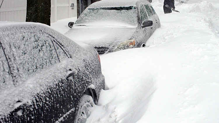 סופת שלגים בבוסטון