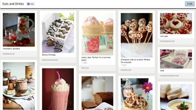 pinterest רשת חברתית