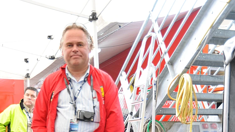 יוג'ין קספרסקי במירוץ המכוניות לה-מן בצרפת