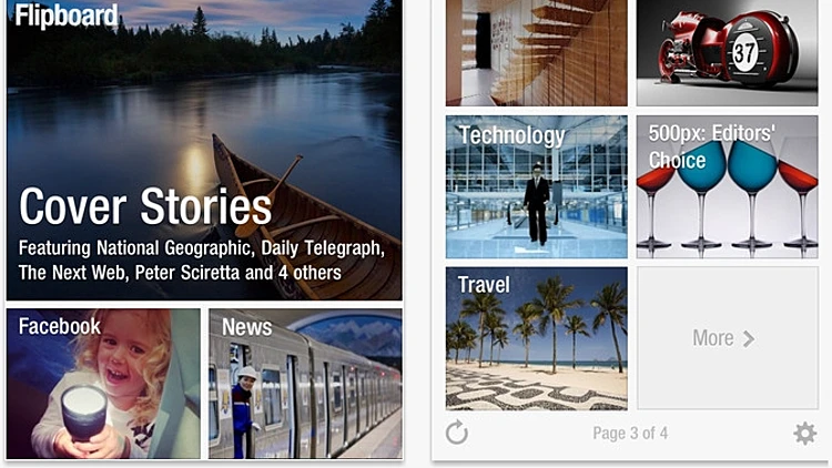 אפליקציית Flipboard