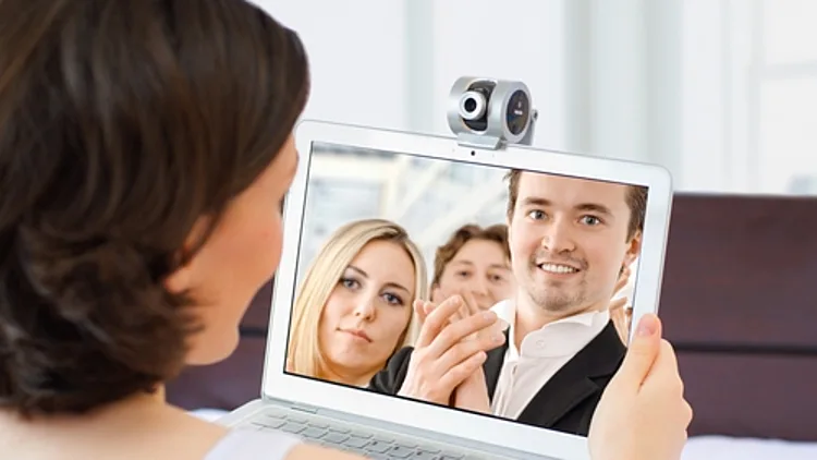 שיחת וידאו - אילוסטרציה