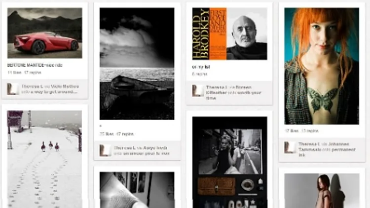 pinterest רשת חברתית