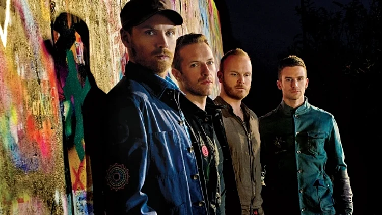 קולדפליי בצילום האלבום "Mylo Xyloto"