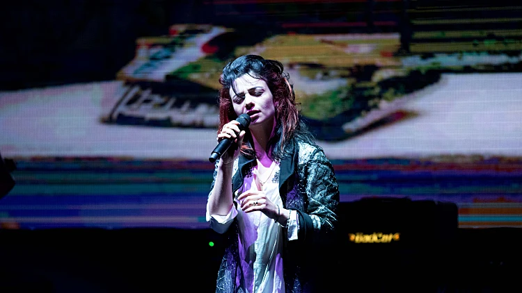 נינט טייב בהופעה עם סטיבן ווילסון בישראל