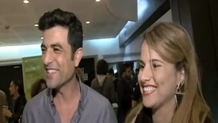 עמוס תמם ואשתו